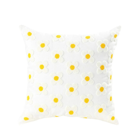 Flower Pattern Pillow Cover - Picture 1 of 4